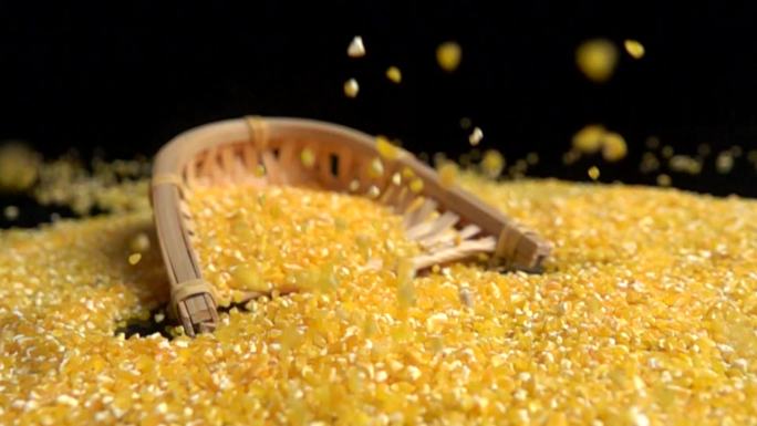 玉米糁升格视频