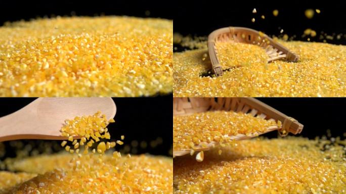 玉米糁升格视频