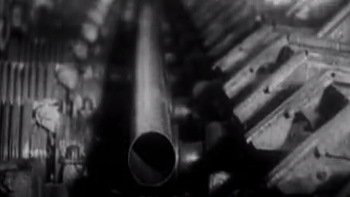 50年代钢铁工业 无缝钢管 鞍钢  钢材
