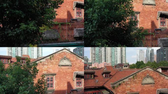 4K原素材-上海石库门代表性建筑张园