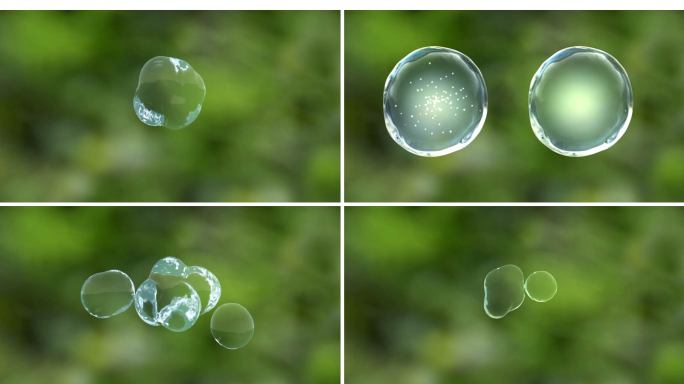 透明水滴水元素