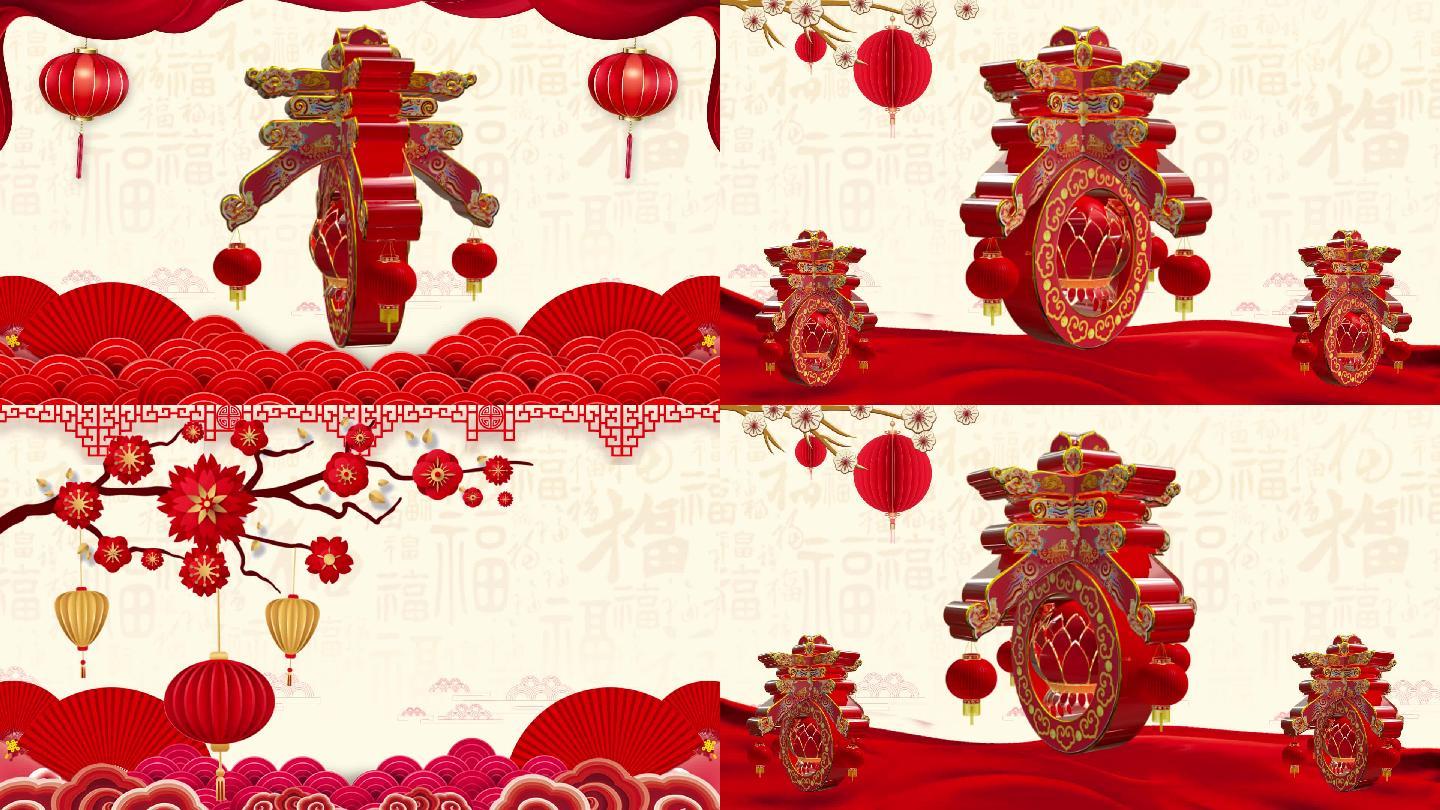 中华全家福 19x1080 高清视频素材下载 编号 舞台背景 Vj师网www Vjshi Com