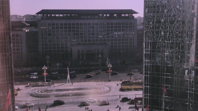 「有版权」原创中国商务部大楼外观