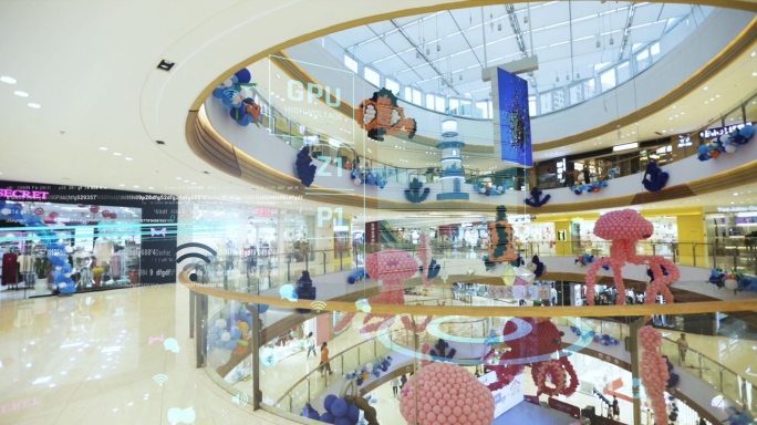 物联网大数据时代购物商场