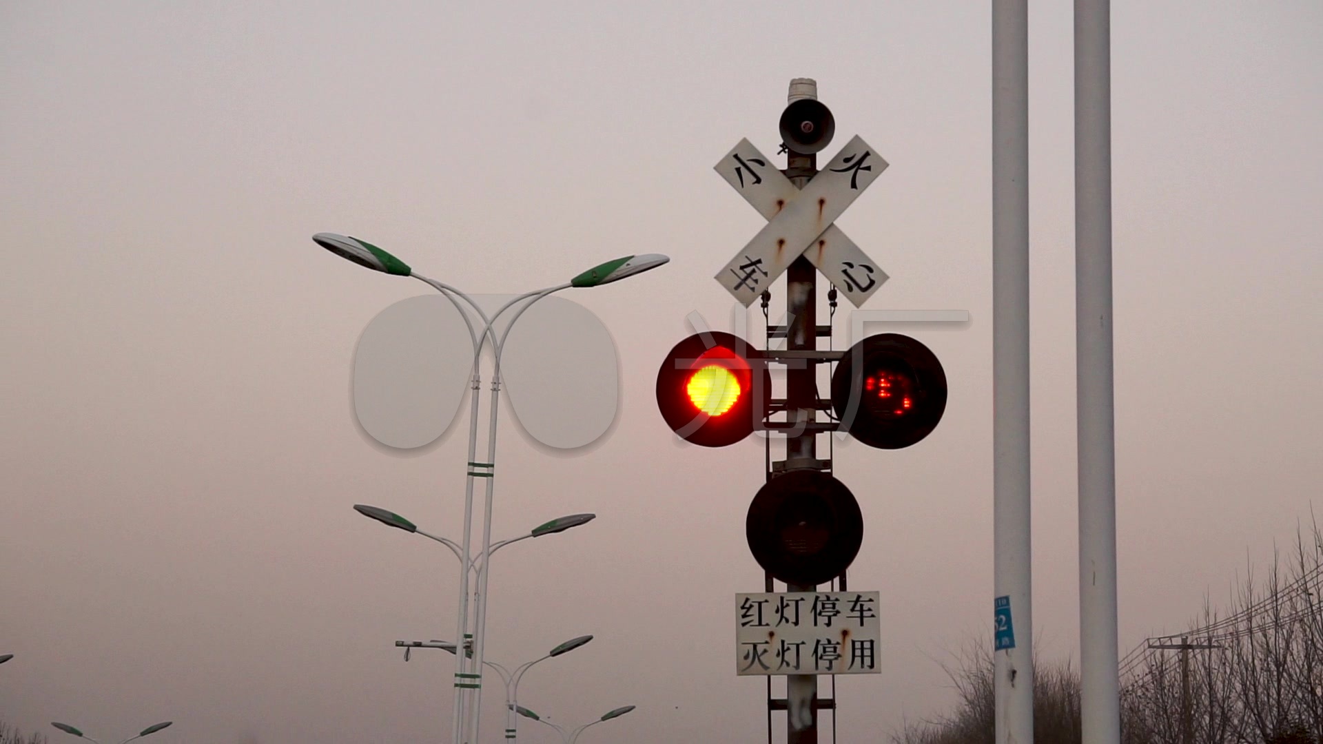 Hanging Traffic Light Clip Art