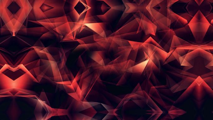 抽象红色几何变化背景