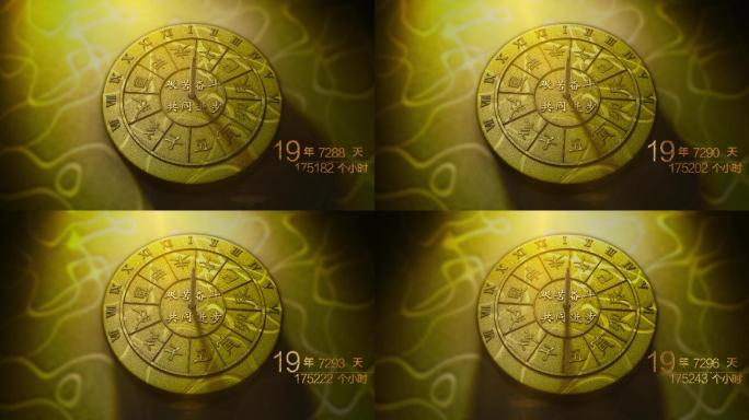 原创日晷古代计时器表示时间的流逝
