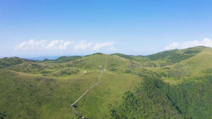 4K航拍陕西秦岭紫柏山天坦