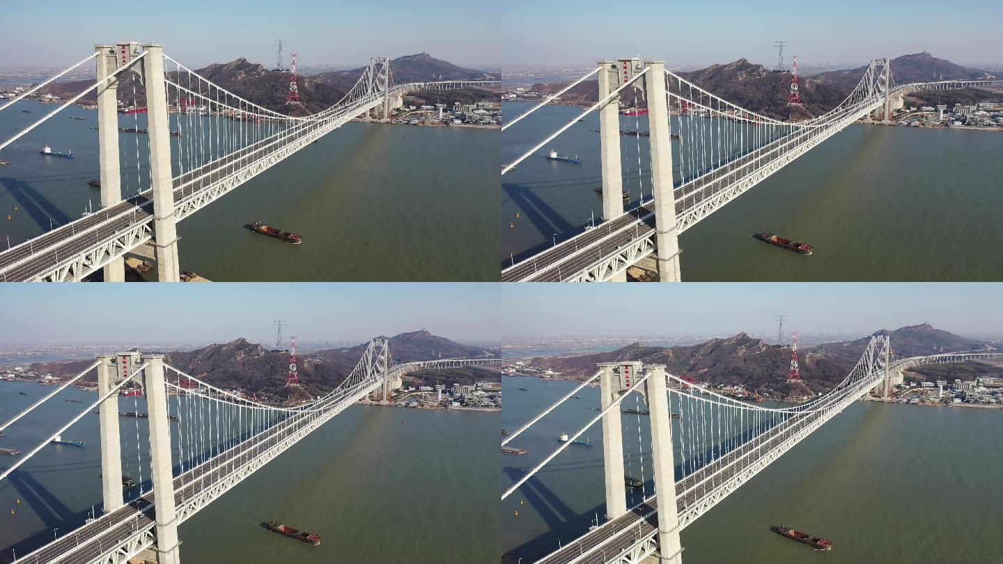 五峰山大桥4K航拍