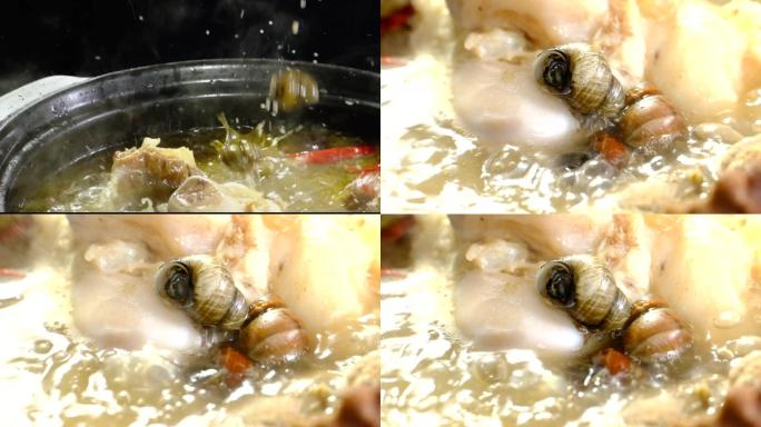 螺蛳猪骨汤螺蛳汤螺蛳粉汤煲汤