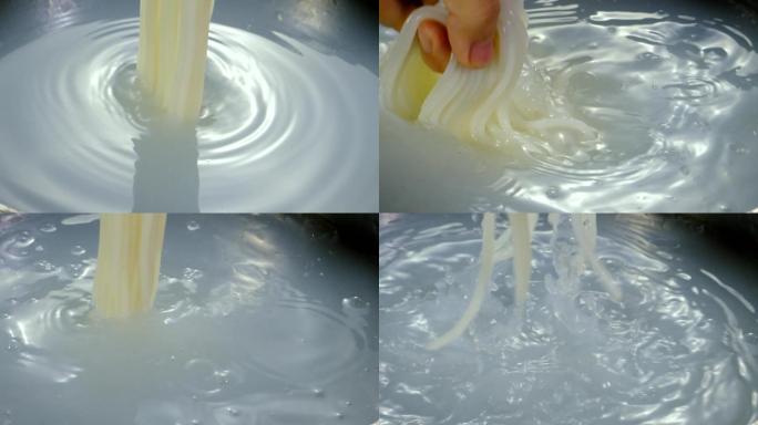 米粉落水中螺蛳粉比较有创意的视频
