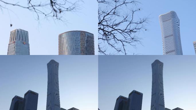 中国最高楼-高端写字楼-中国尊4k