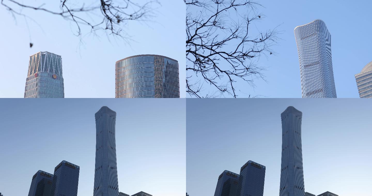 中国最高楼-高端写字楼-中国尊4k