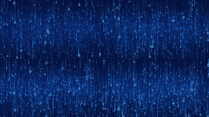 【原创】计算机二进制信息流数据流矩阵下落