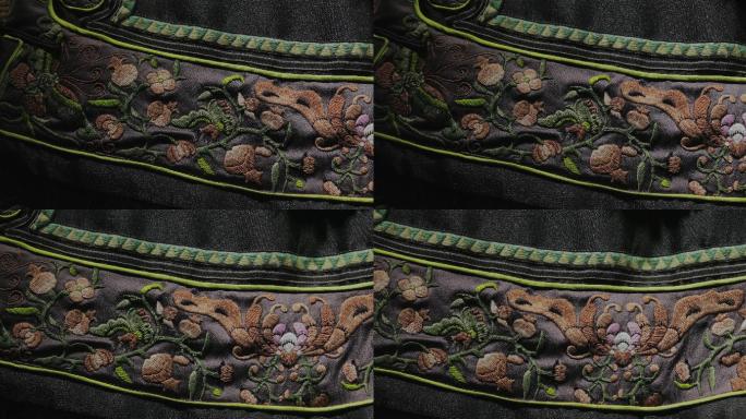 苗族服饰绣花图案