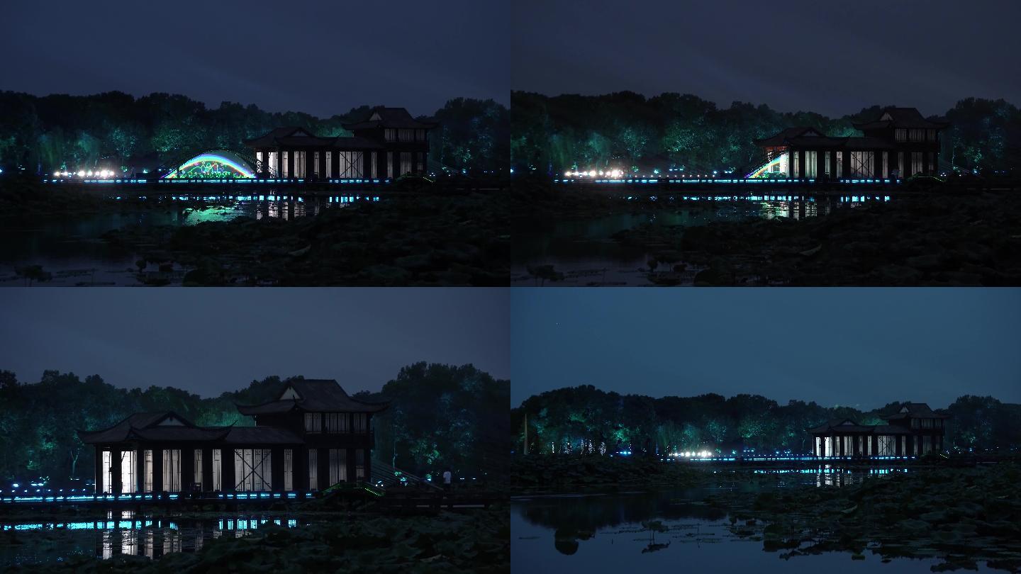 杭州G20西湖灯光秀