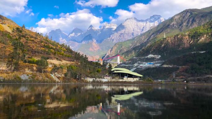 玉龙雪山延时摄影