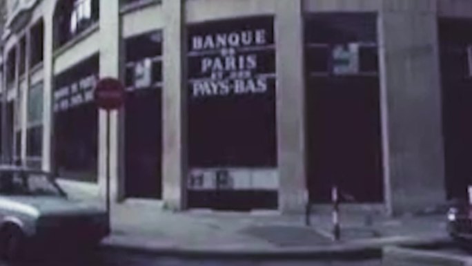 80年代法国巴黎风光