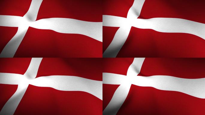 欧洲国家-丹麦-旗
