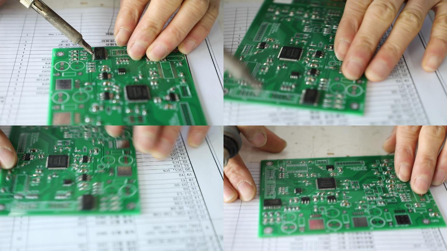 人工焊接单片机