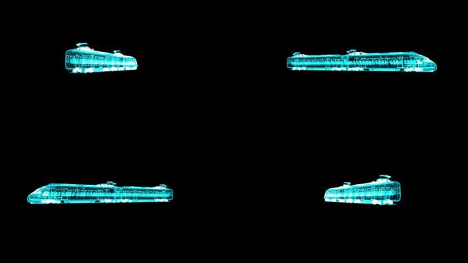 全息高铁和谐号