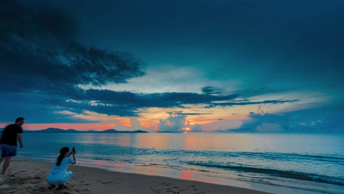 三亚海棠湾日出