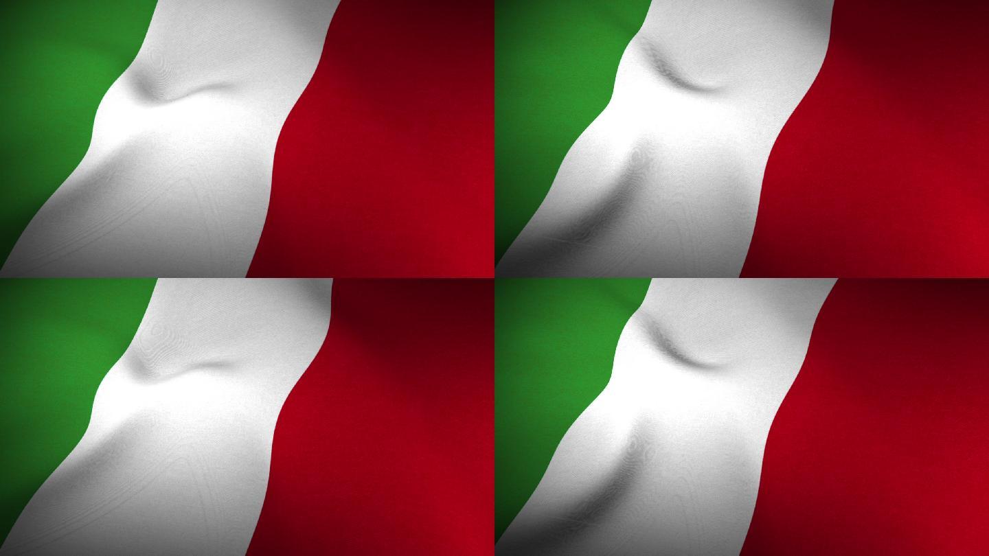 欧洲国旗-意大利-旗