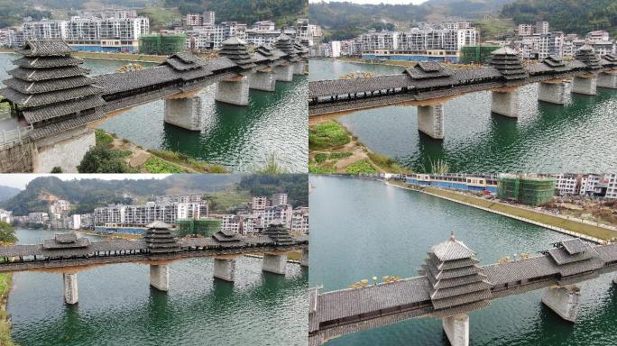 桂林龙胜风光、风雨桥
