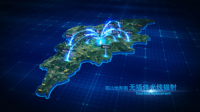 【清远阳山地图】高新科技地图区位展示