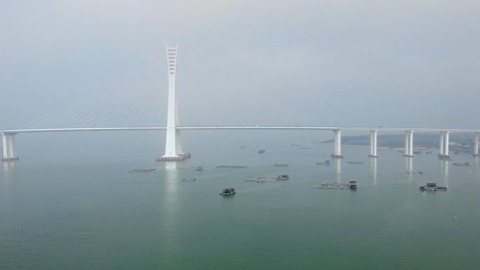 海南海文大桥航拍