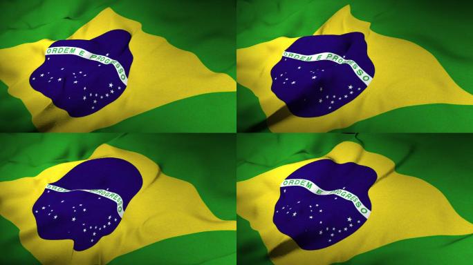 南美国家-巴西-旗