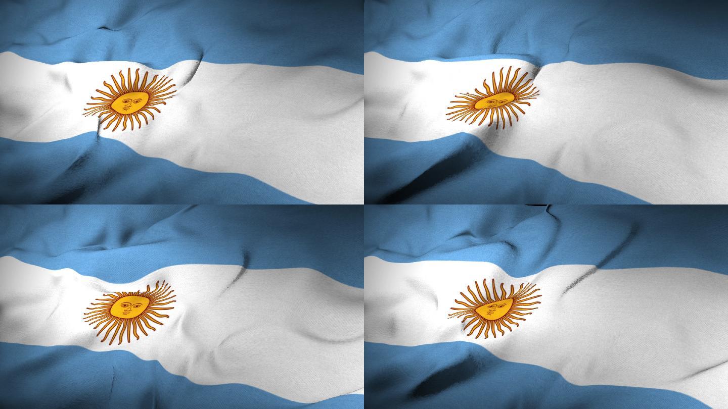 南美国家-阿根廷-旗