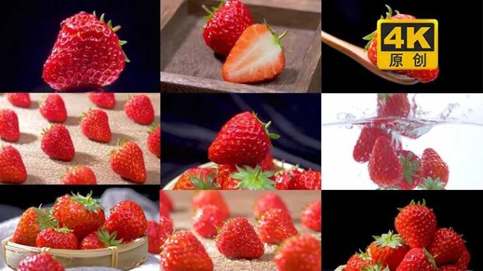 【原创】棚拍新鲜草莓