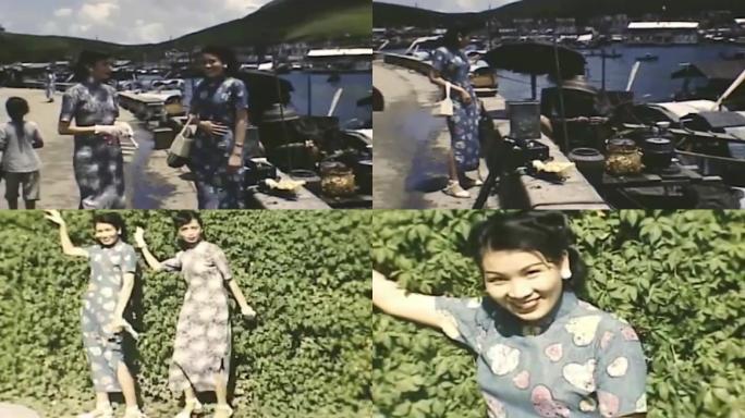 40年代穿旗袍的女人