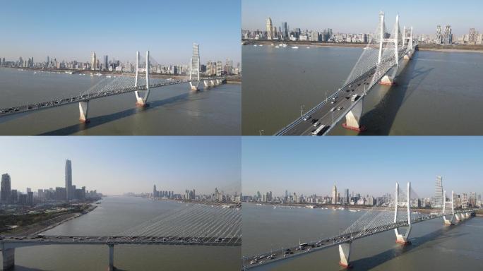 最新长江二桥视频素材