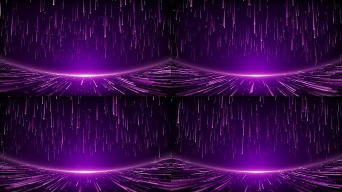 4K紫色粒子背景循环