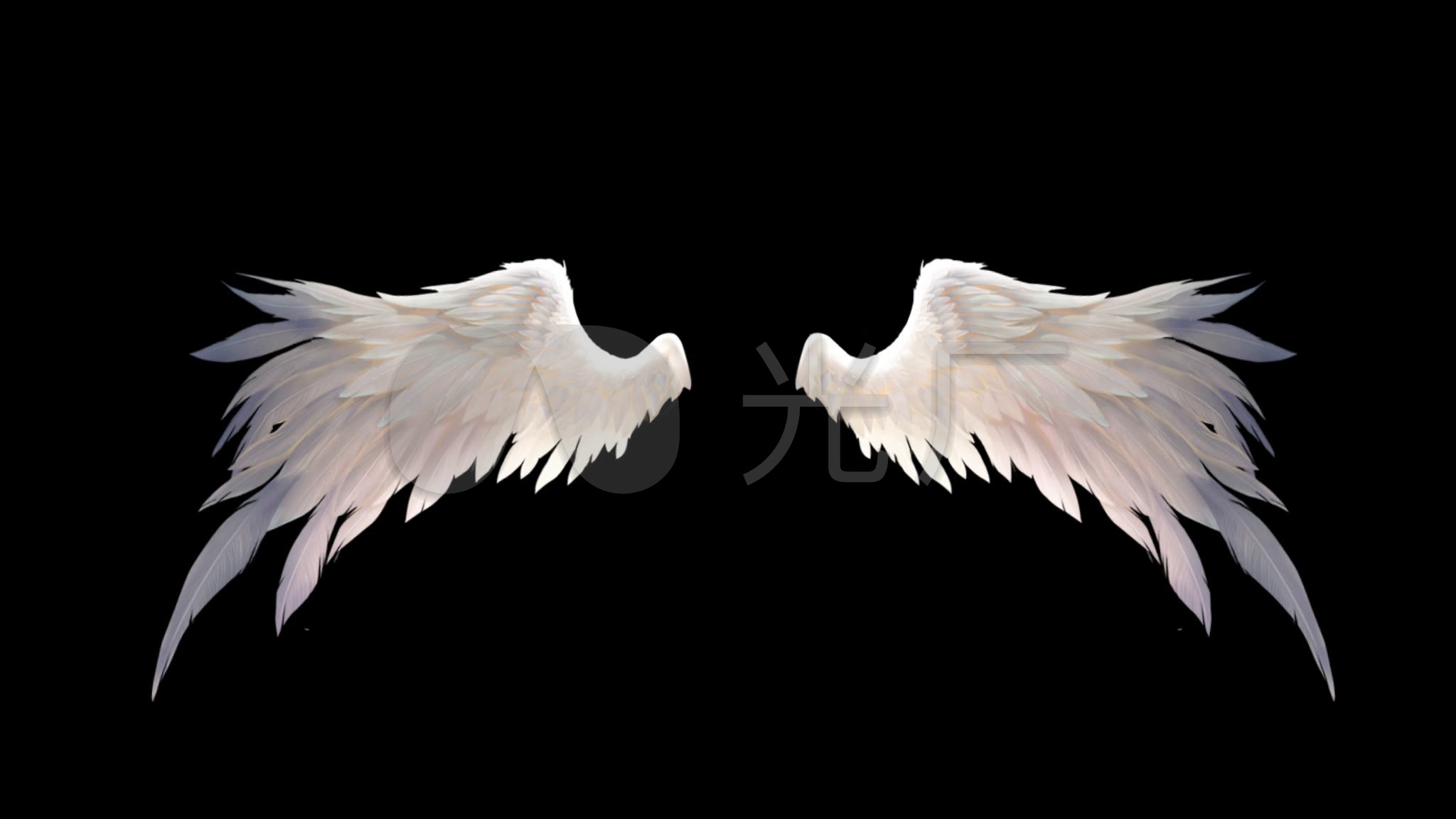 有翅膀的女人天使。插画图片素材_ID:354121536-Veer图库