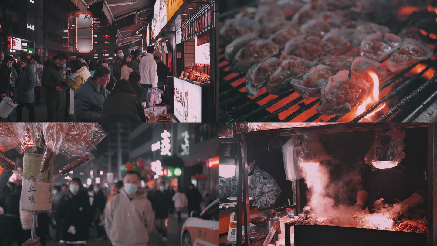 全国十大夜市之一，南宁中山路，藏着南宁人的宵夜江湖_美食街