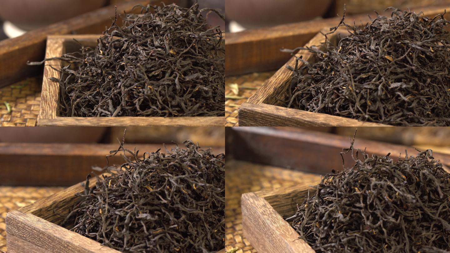 龙井茶传统茶叶干货中式
