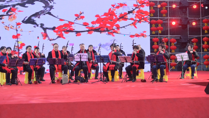 社区春节联欢文艺庆祝活动