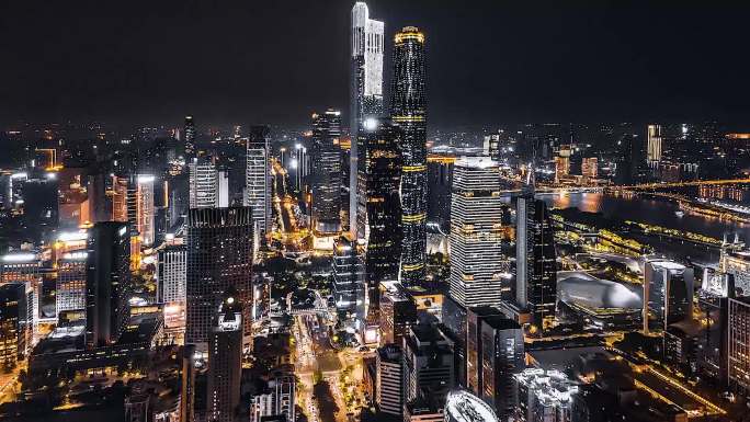 珠江新城夜景