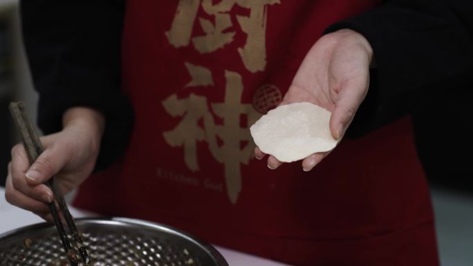 高清包饺子制作流程