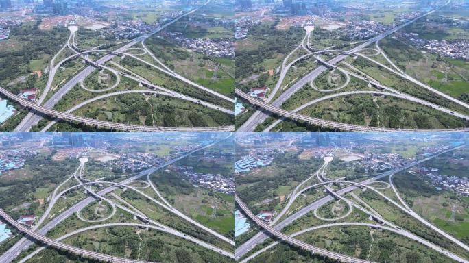 桂林绕城高速城市交通高速公路4k