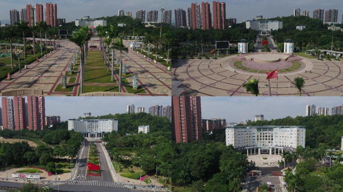 深圳龙华政府和世纪广场