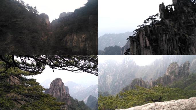 4K超长黄山风景