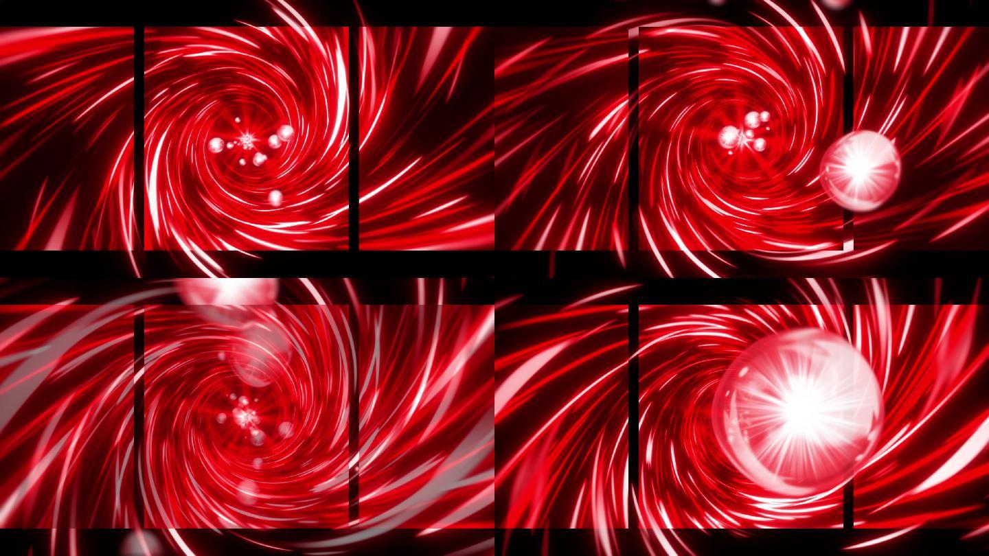 能量漩涡-红-伪3D