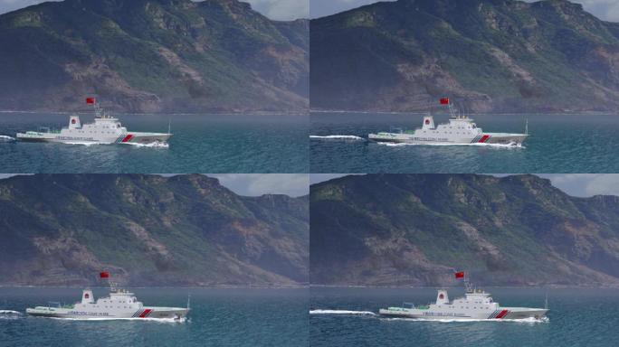 中国海警船巡逻钓鱼岛