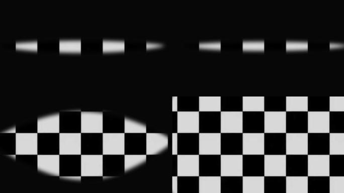 带通道睁眼闭眼眼睛睁开合成素材