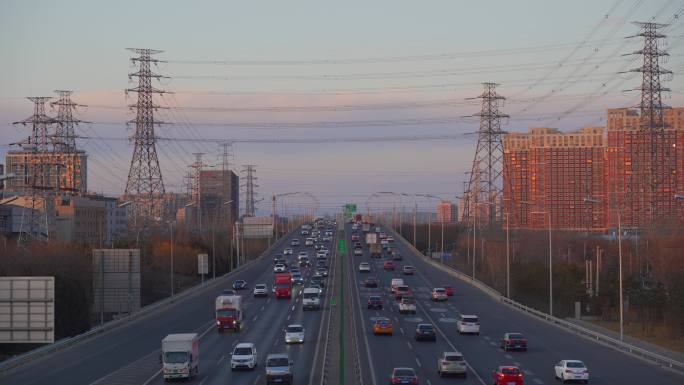 北京城市高速道路五环路