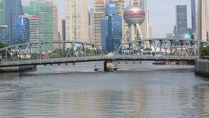 上海外白渡桥生活唯美镜头